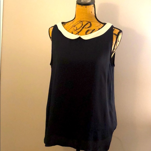 LOFT Tops - Navy Blue Loft Tank Top